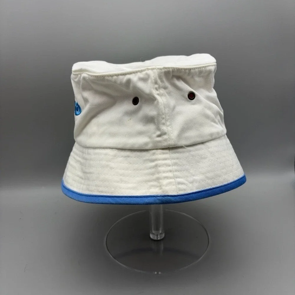 Britney Spears Bucket Hat Womens OS White Blue HBO Y2K Pop Star Las Vegas